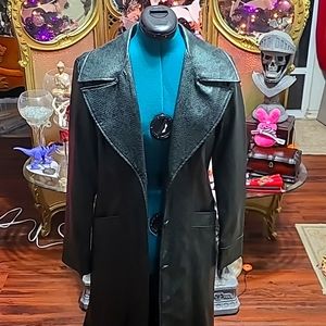 2000 - Lip Service - Kiss My Asp Trench Coat - M